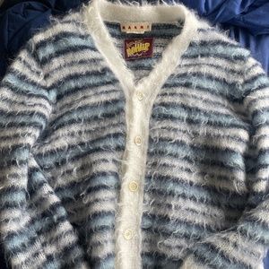 Marni Mohair Fuzzy Wuzzy Cardigan
